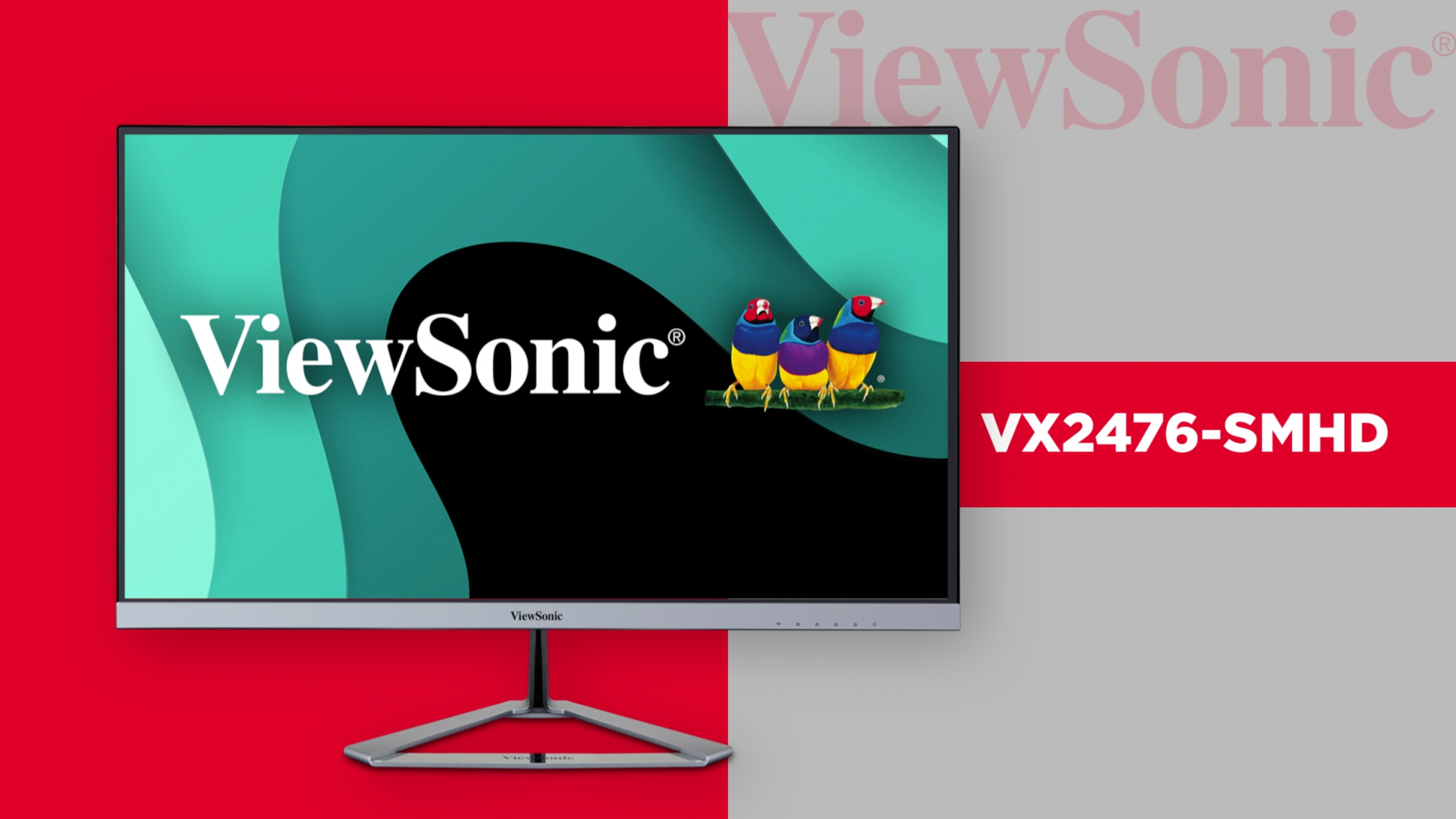 PCモニター VX2476-smhd 2台セット ViewSonic VX2476-smhd 24