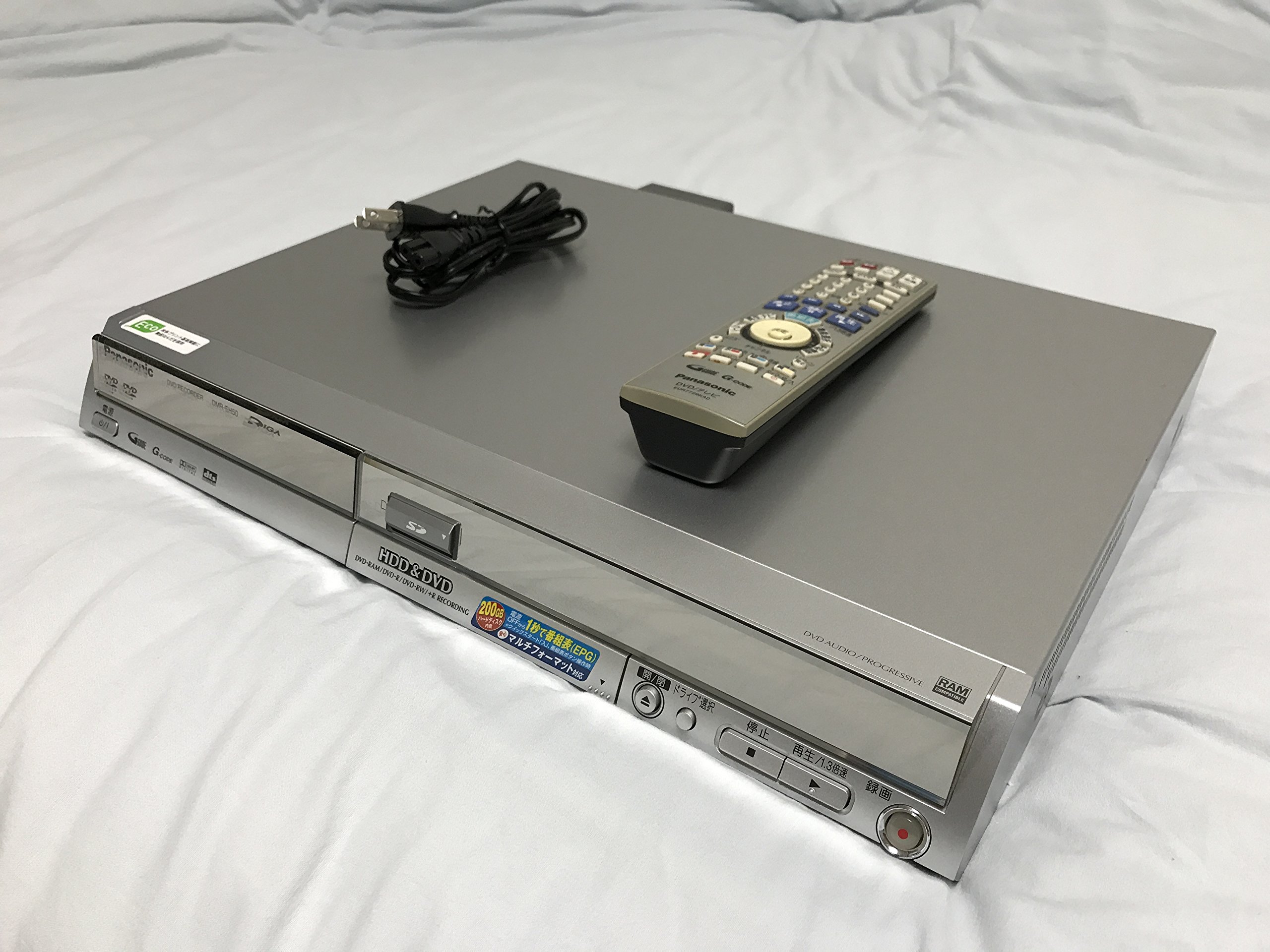 Amazon | Panasonic DIGA DMR-EH50-S 200GB HDD内蔵DVDレコーダー