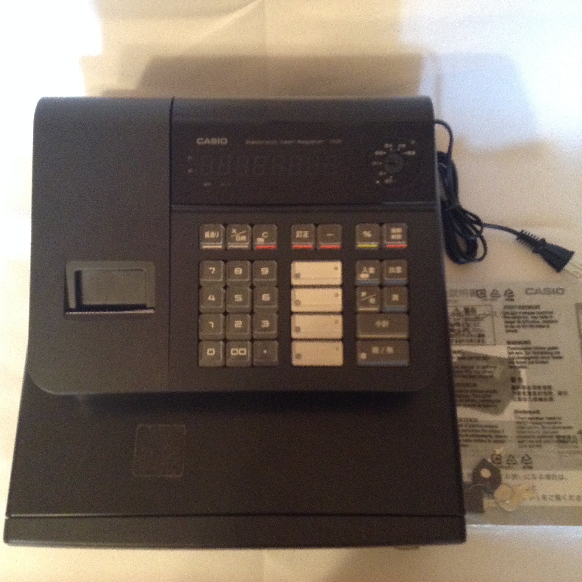 Amazon | CASIO カシオ 電子レジスター17CR | レジスター本体 | 文房具