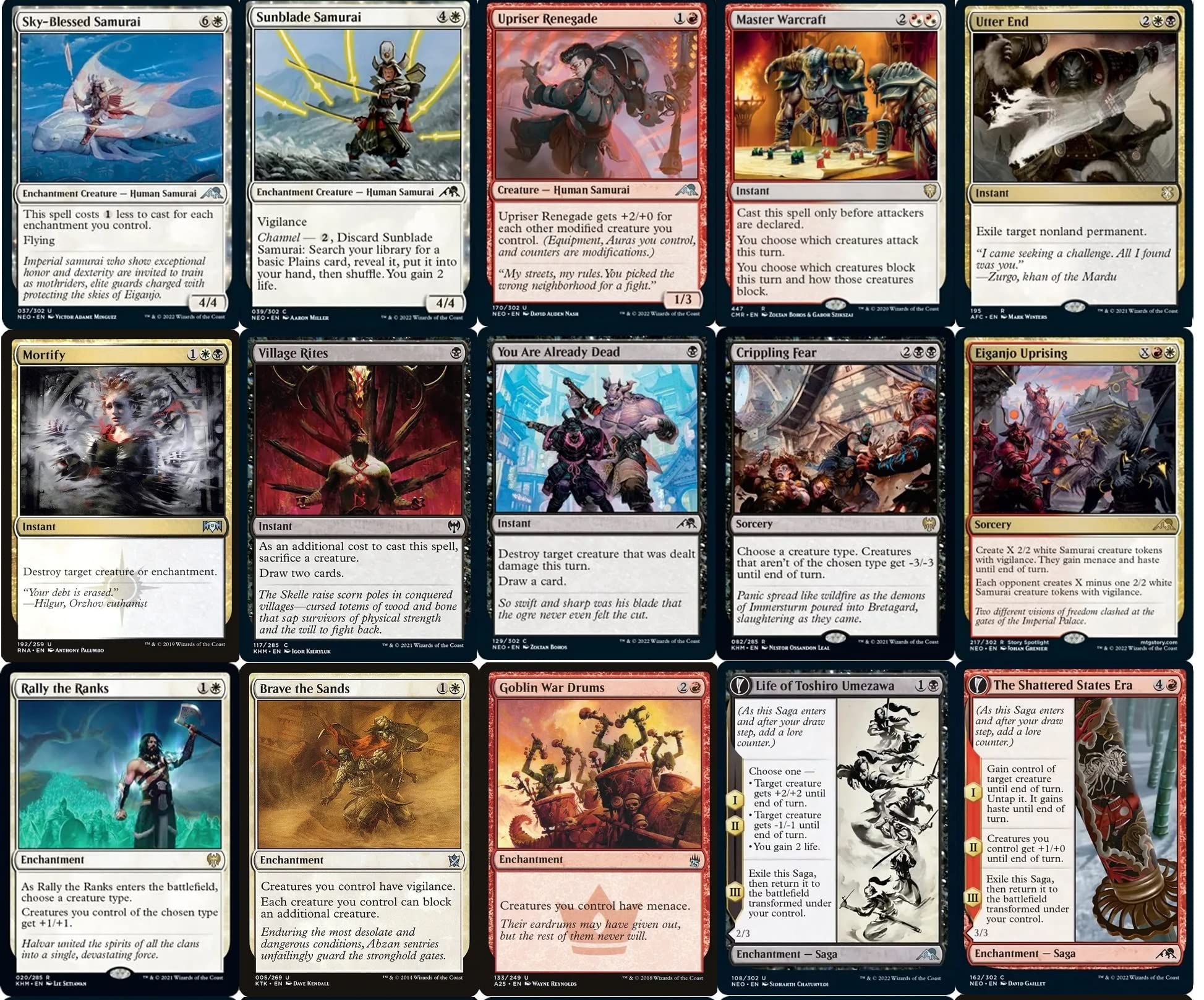 Amazon.co.jp: エリートコマンダー マルドゥ サムライデッキ - 赤白黒