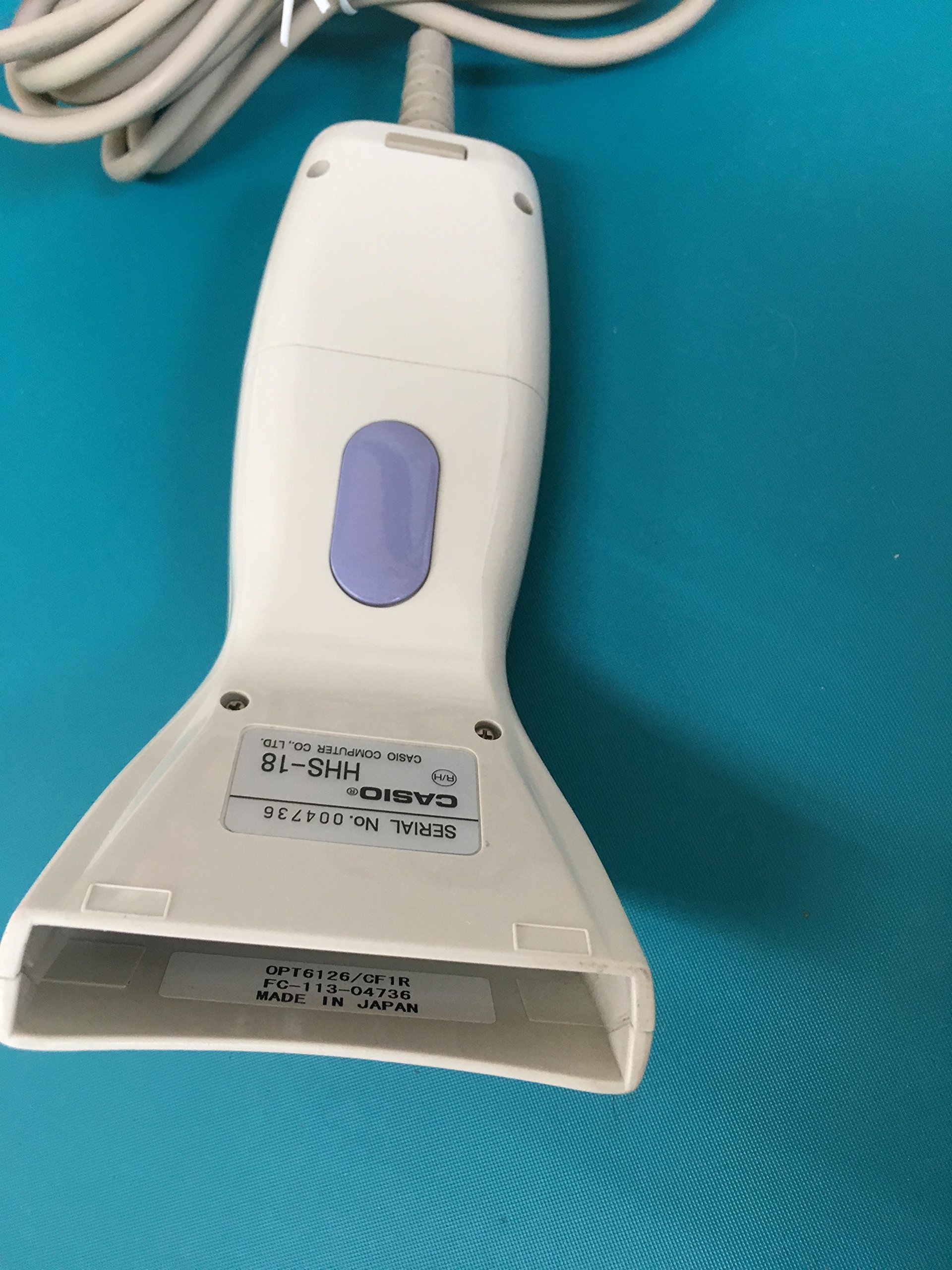 Amazon.co.jp：カシオ レジ用ハンドスキャナー HHS-18 ホワイト