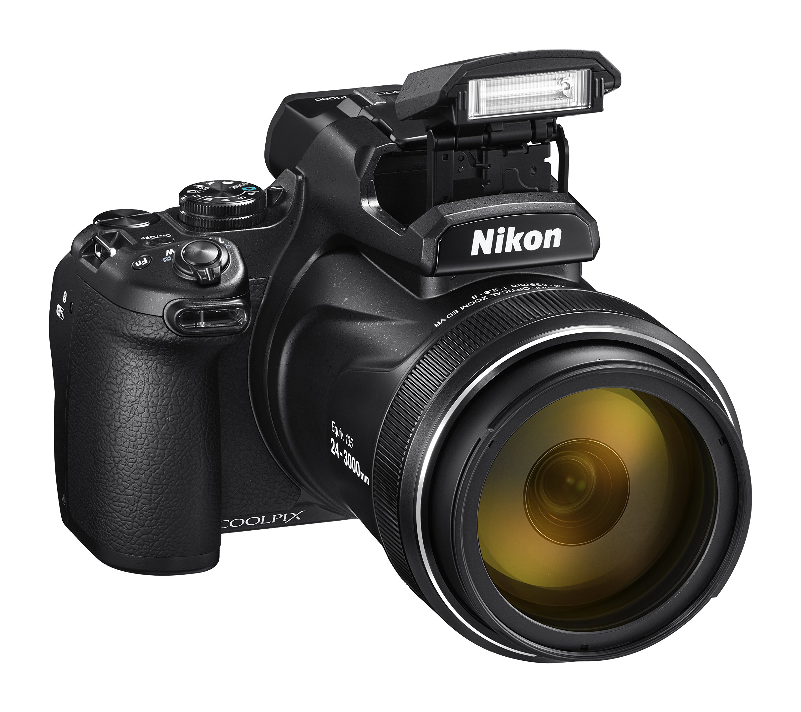 Amazon.com : Nikon Coolpix P1000 4K 125x Super Zoom Digital Camera