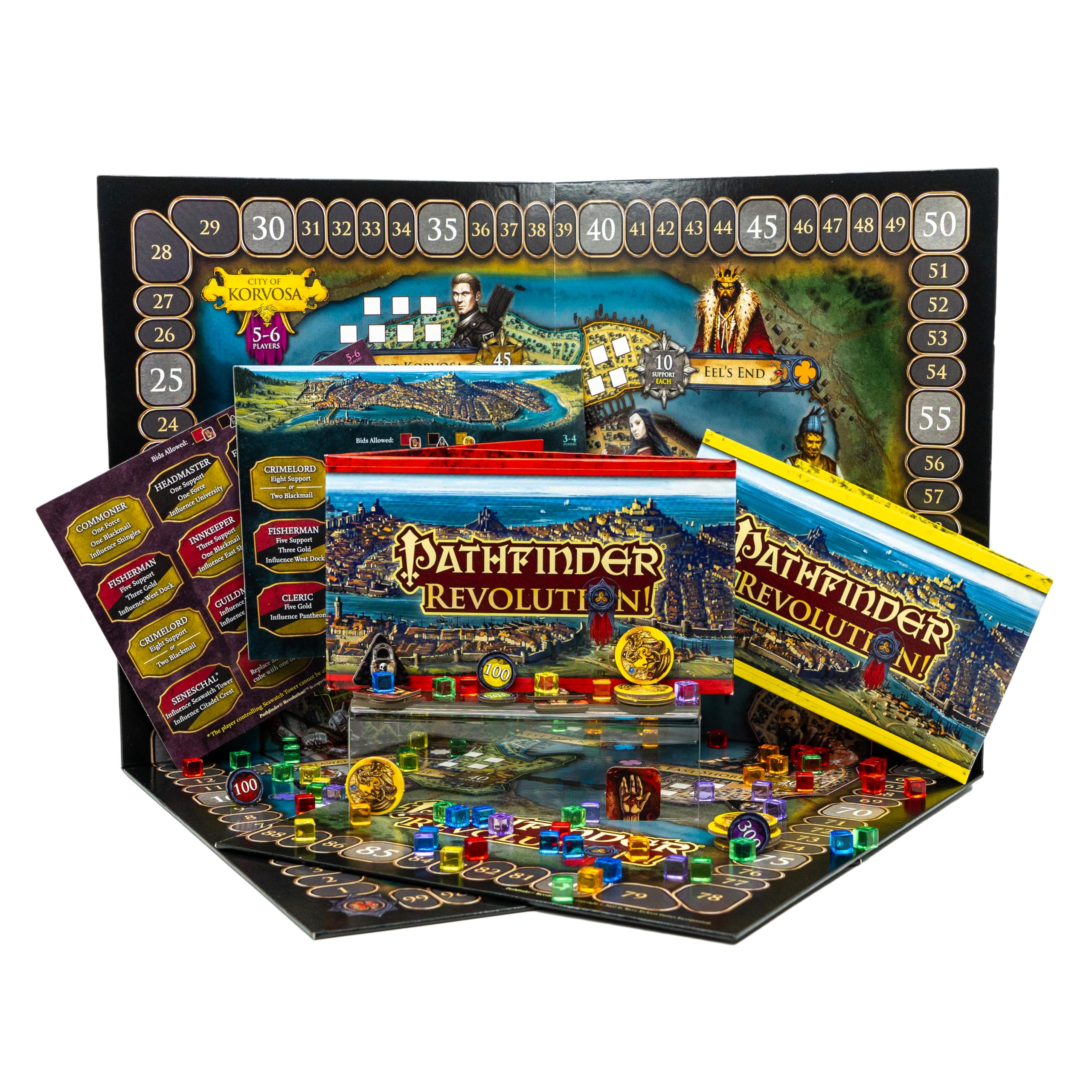 Amazon.com: Pathfinder Revolution Bidding Board Game : Toys & Games