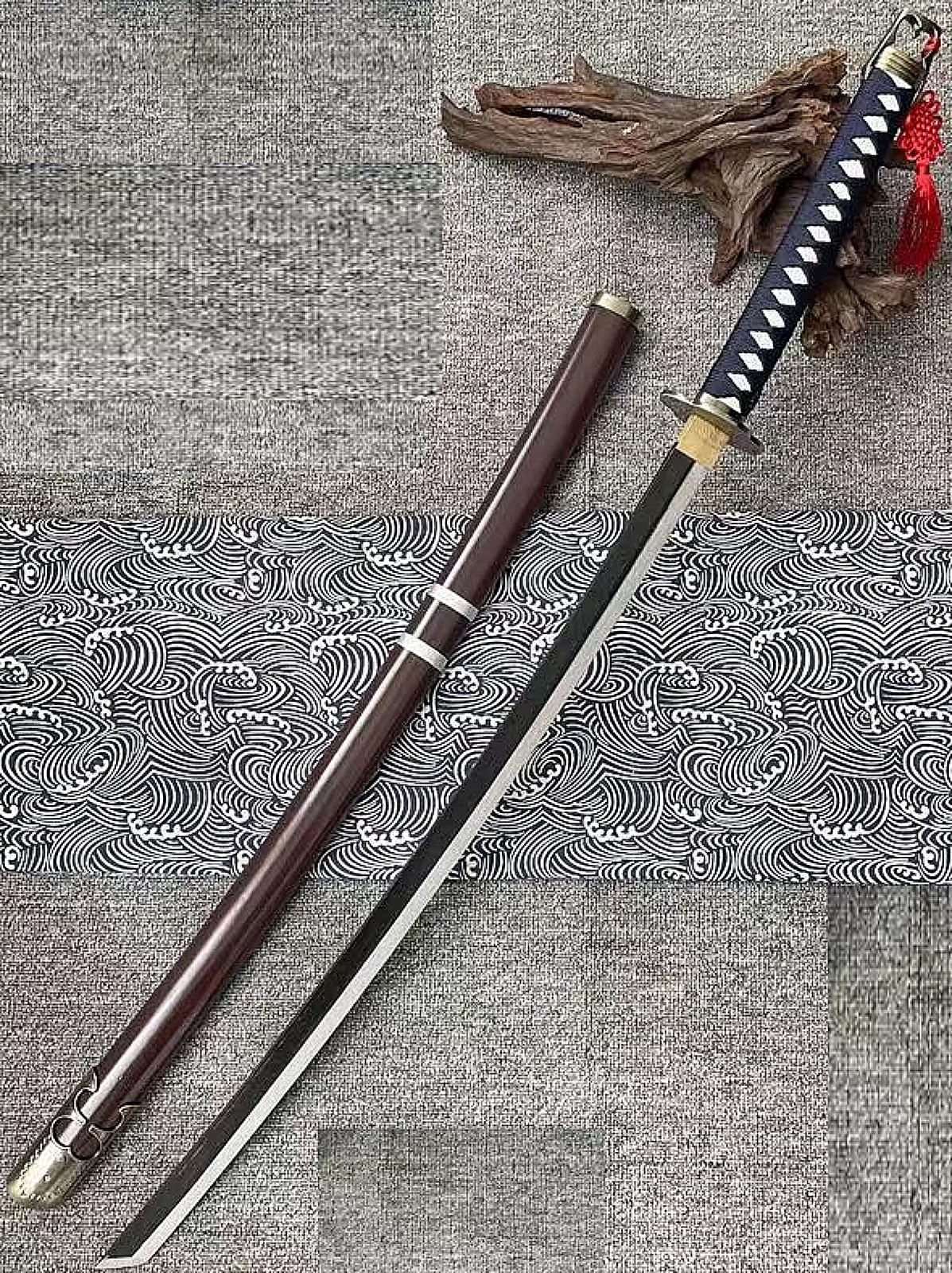 Amazon | GriMei 木刀 竹刀 太刀 居合模造刀 唐横刀 鞘付き 竹製とABS