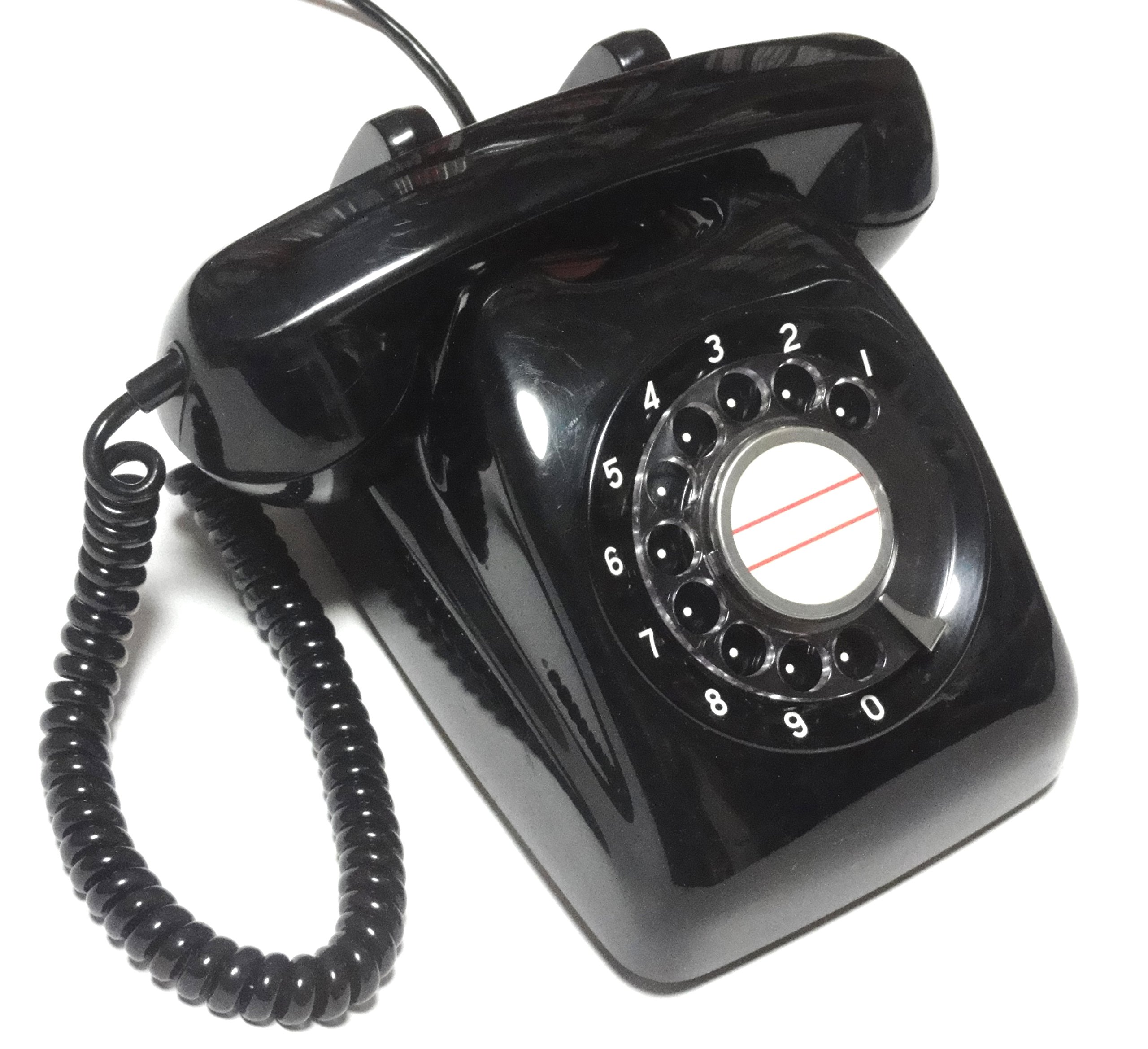 Amazon | 電電公社 600-A ダイヤル式電話機 （黒電話／カラー電話