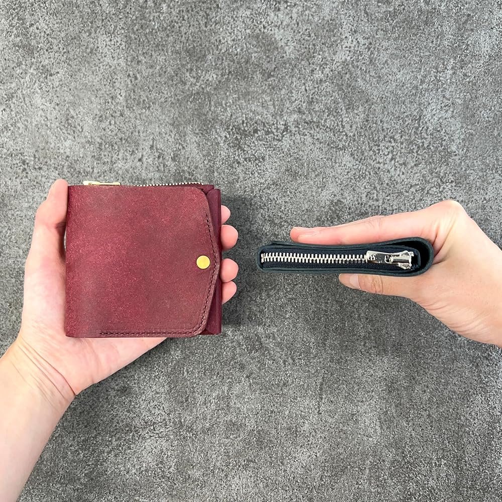 Amazon | [moku] 小さく薄い財布Saku ver.3 ユニセックス(メンズ