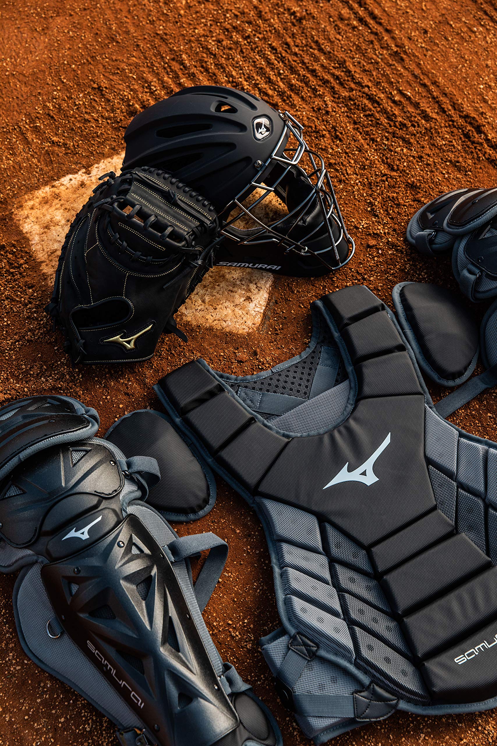 Amazon | MIZUNO SAMURAI G4 ホッケー型キャッチャーマスク リトル用