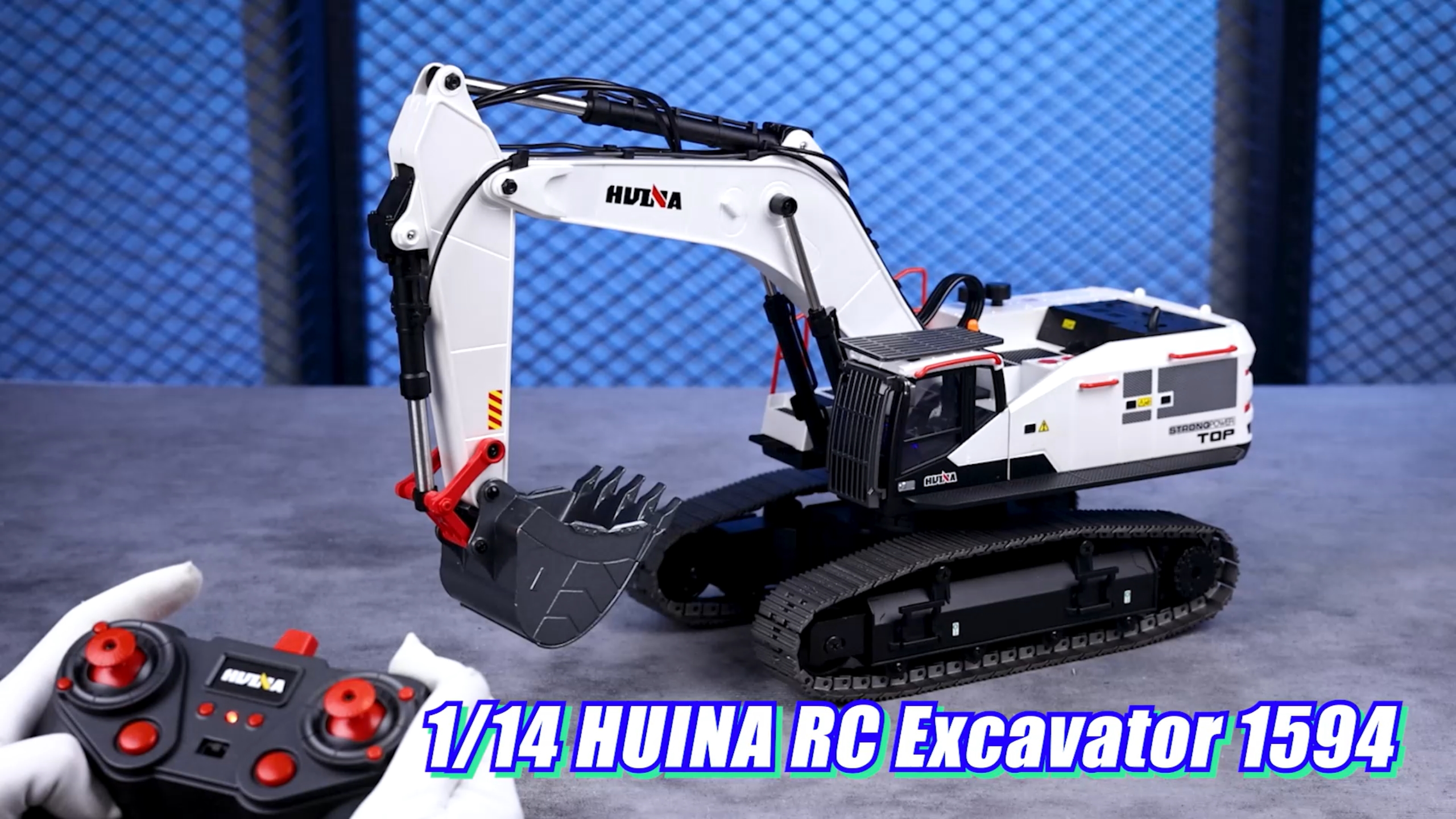 Amazon.com: TOUCAN RC HOBBY 1/14 HUINA RC Metal Excavator Model