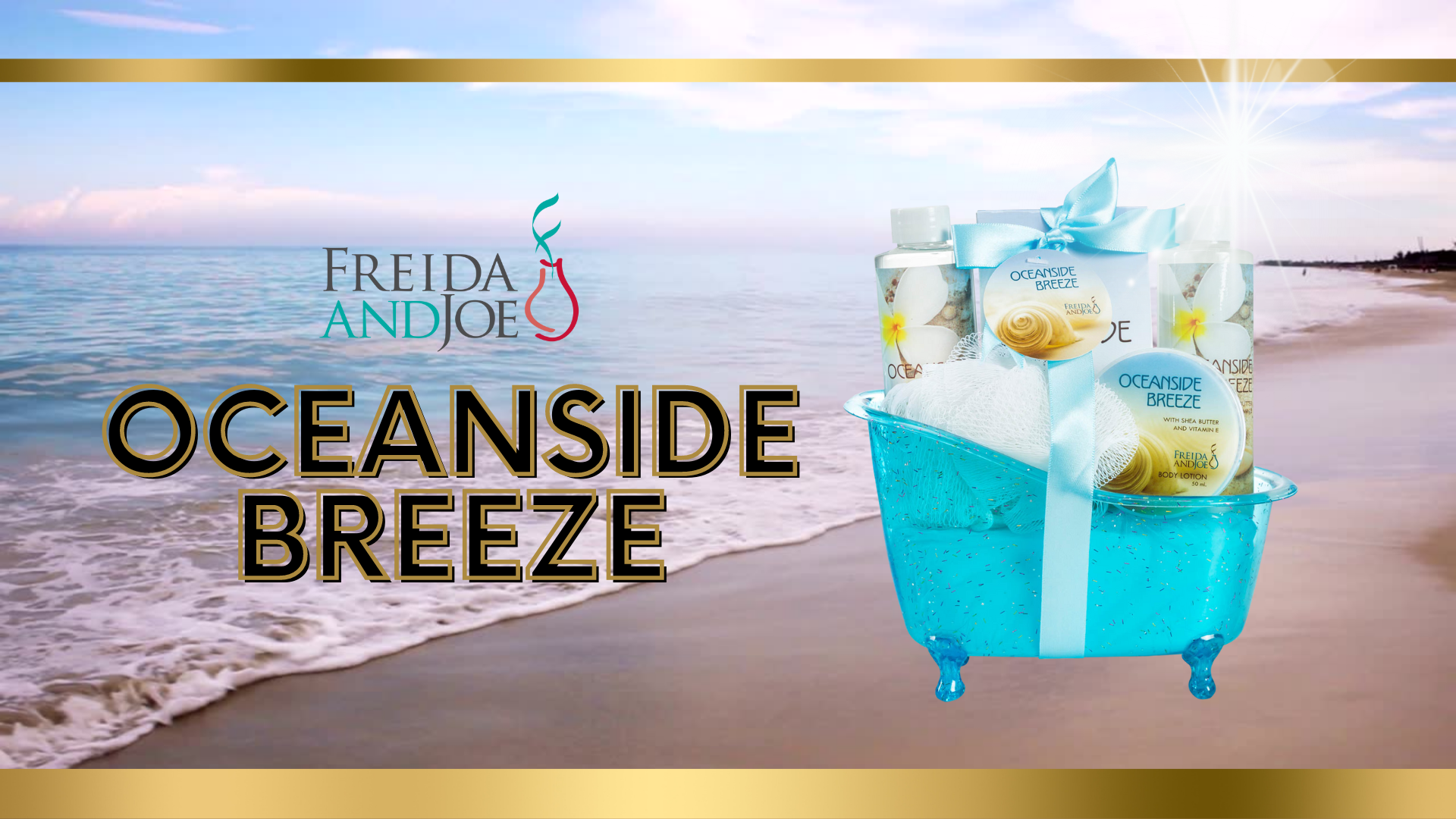 Amazon.com : Home Spa Bath Basket Fresh Aquatic Oceanside Breeze