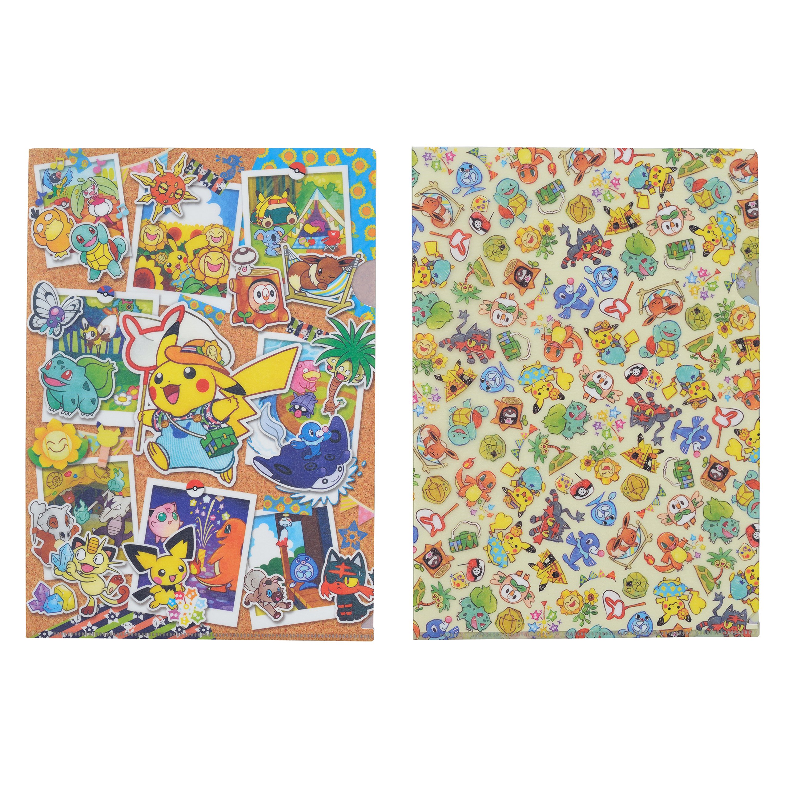 Amazon | ポケモンセンターオリジナル A4クリアファイル2枚セット
