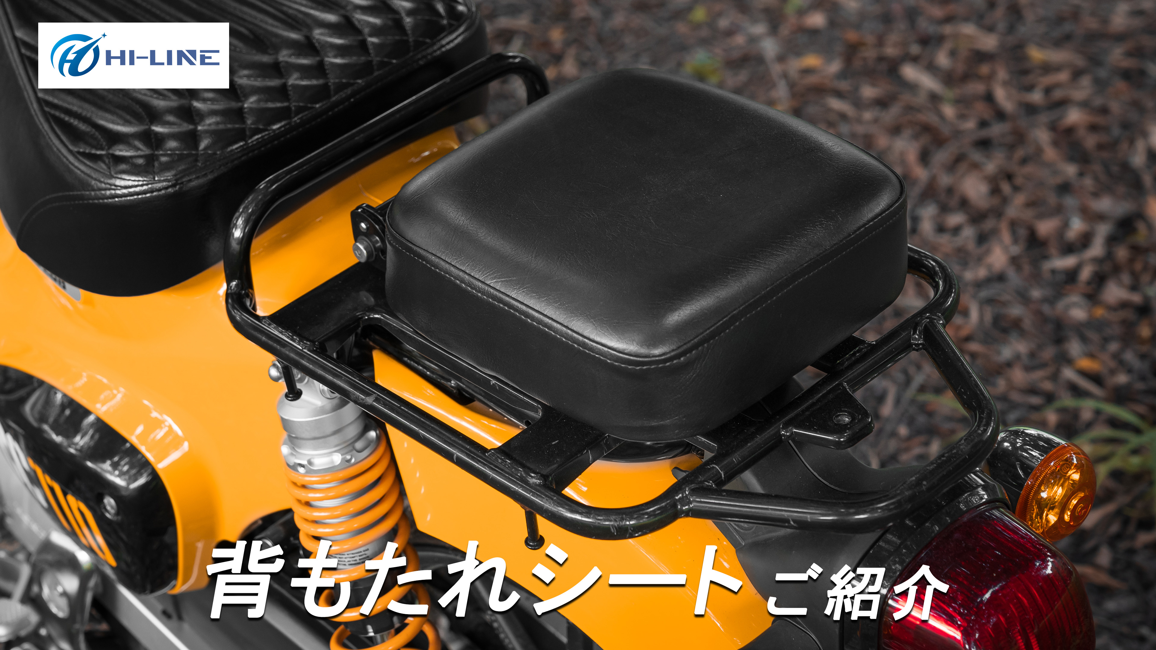 Amazon | HI-LINE タンデムシート フリップアップ式 背もたれ可能