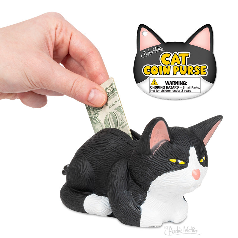 Tuxedo Cat Coin Purse – Archie McPhee