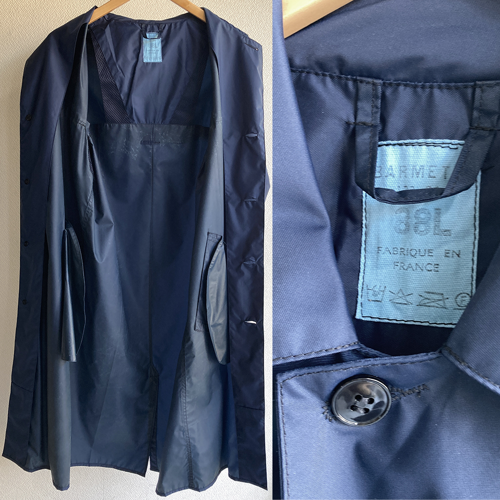 1990年代フランス軍ミリタリーナイロンコート 1990's French Military