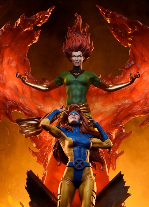 マーベルコミックス/ フェニックス＆ジーン・グレイ マケット