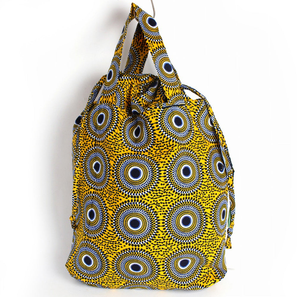 アフリカ布のエコバッグ | マンゴロベ