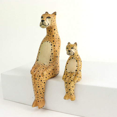 木の動物オブジェ メル動物 おすわり ミニサイズ【ぶらり途中下車の旅