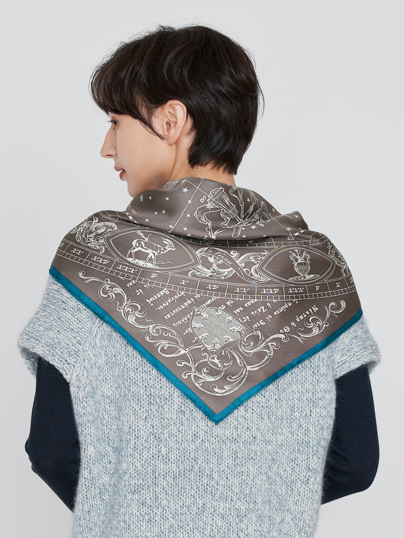 シルクスカーフ88＞天界図 – manipuri