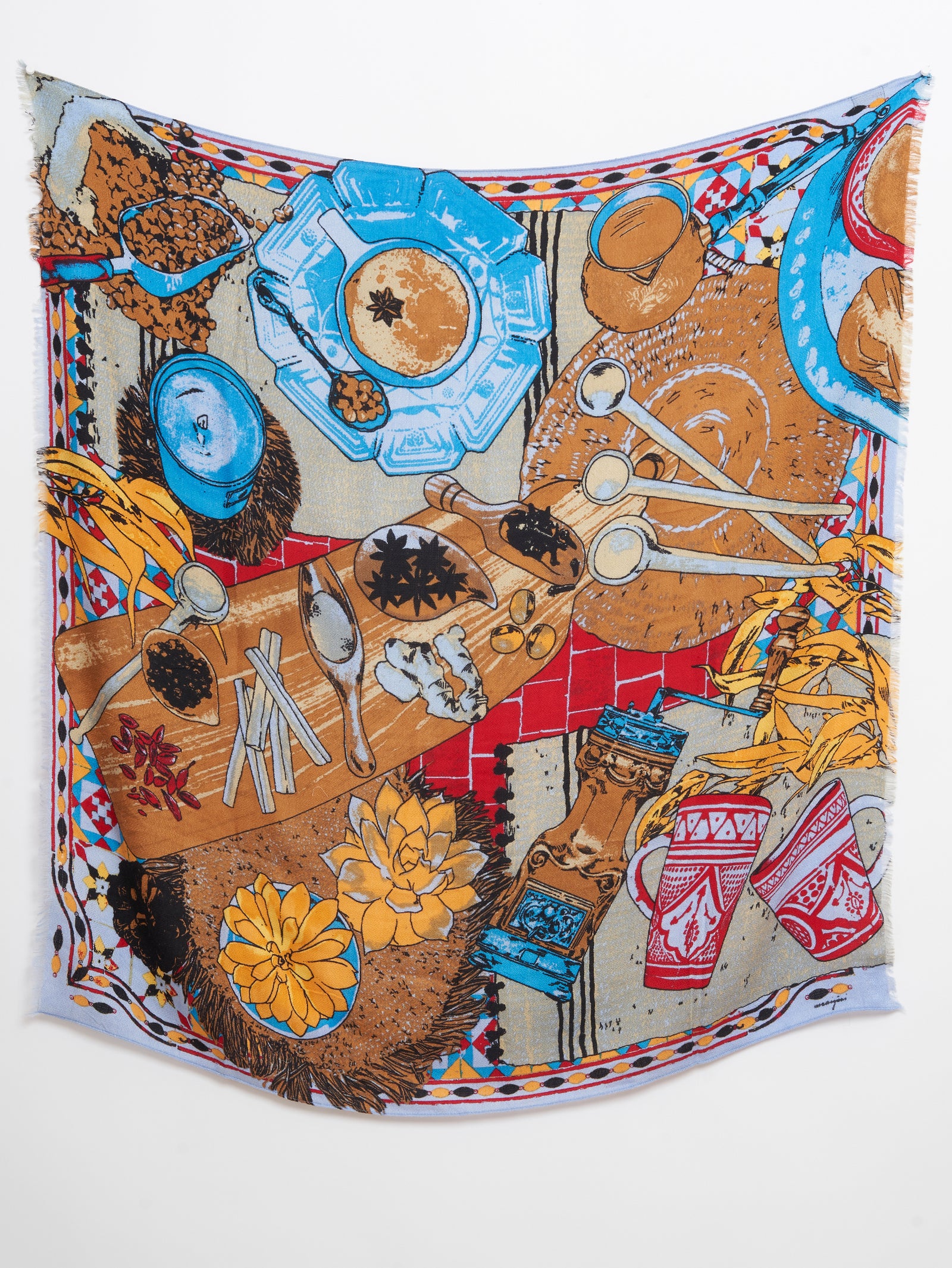 ウールシルクストール120＞コーヒー – manipuri