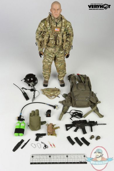 1/6 Scale U.S. ARMY Special Forces HALO VH-1039F Very Hot Toys