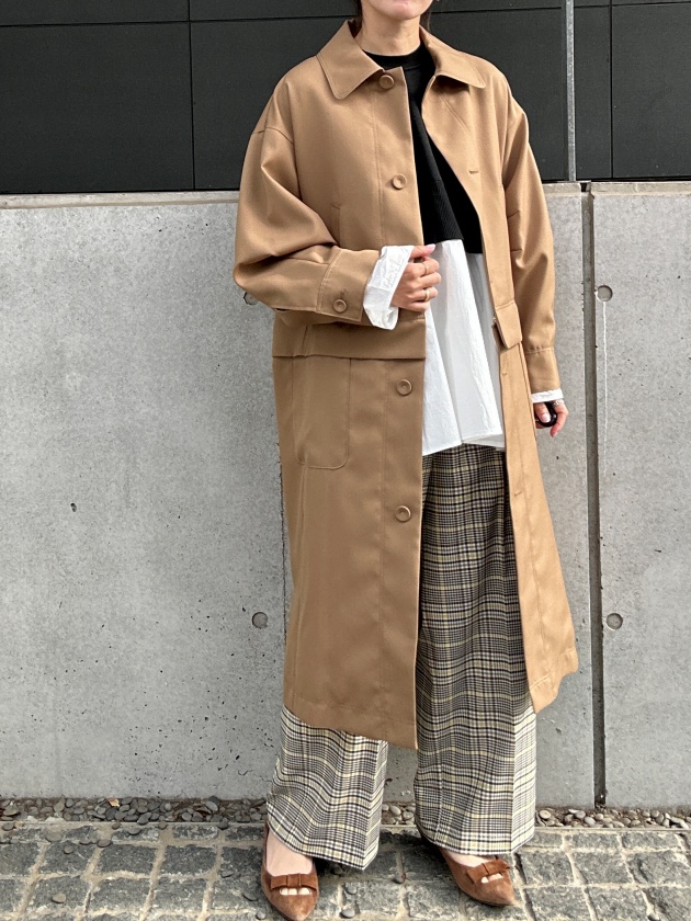 ＆Dear】アンドディアー 2Wayステンカラーコート | MANO（マーノ