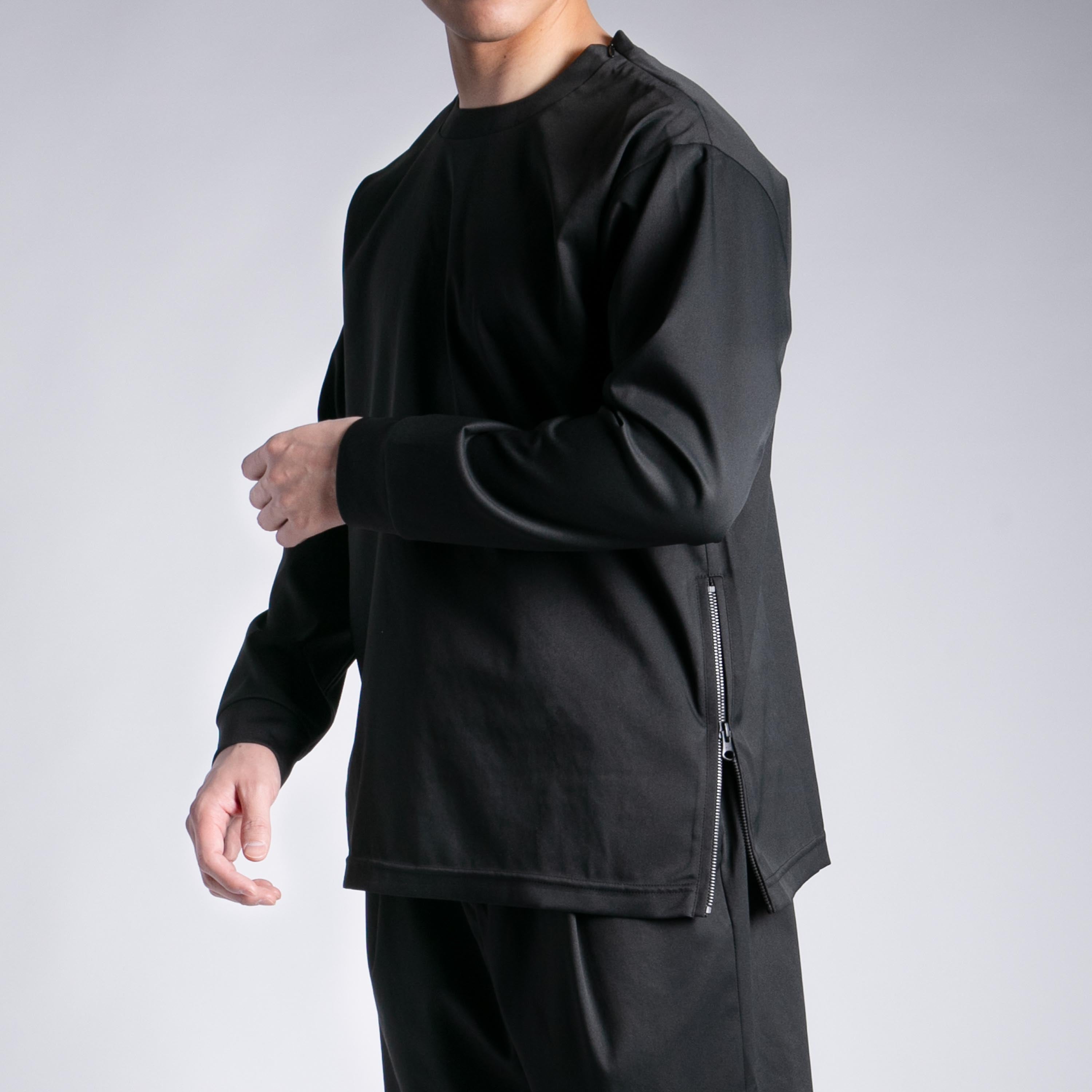 ultimex long sleeve zip tee – Macqlo