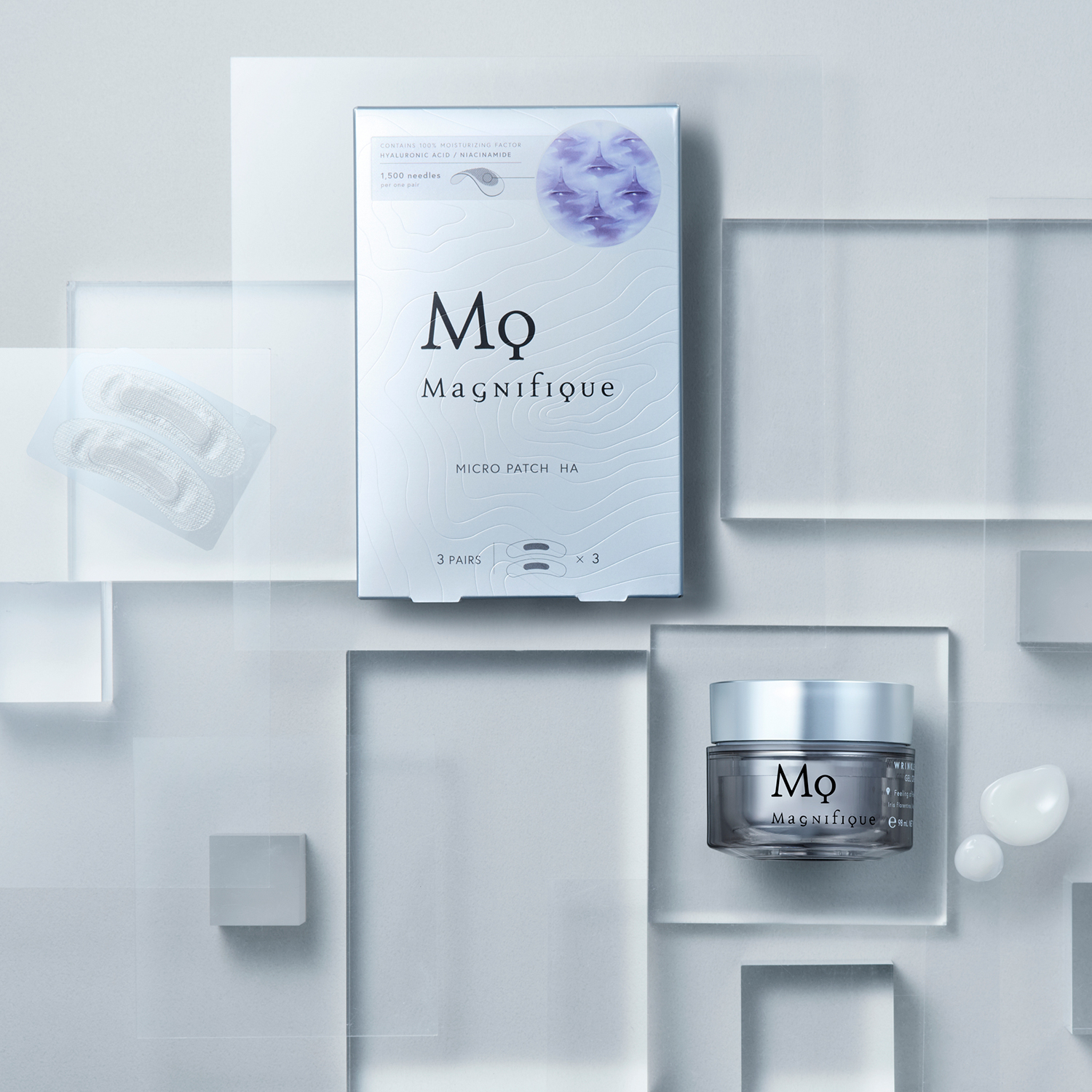 マニフィーク公式】リンクルリフト ジェルクリーム＆マイクロパッチ