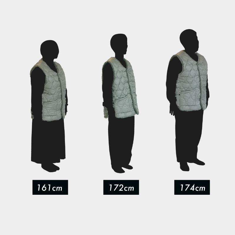 LUGH ウォーマーベスト / ショート｜LUGH公式 魔法瓶ブランケット