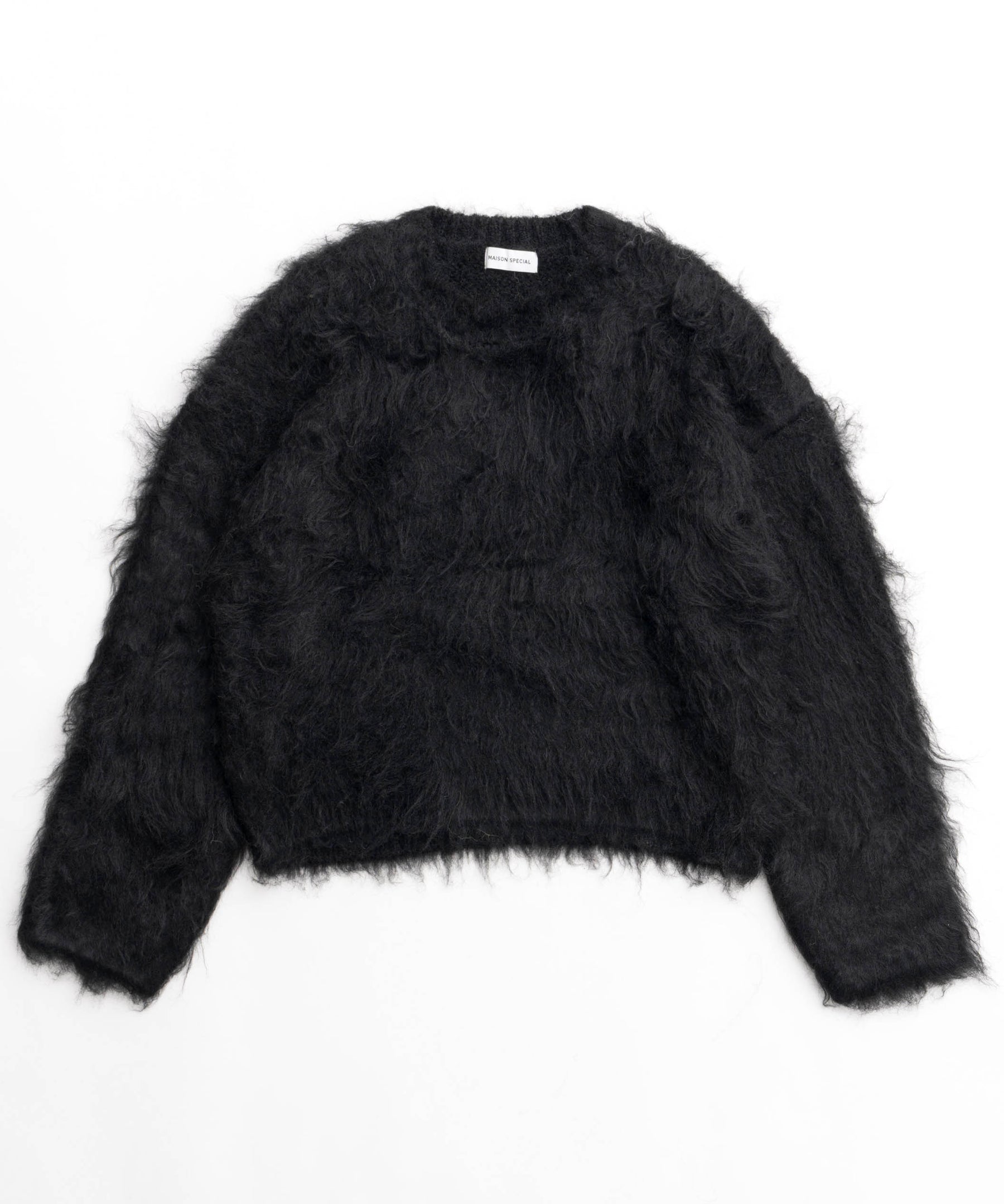 SALE】Fluffy Shaggy Knit Pullover