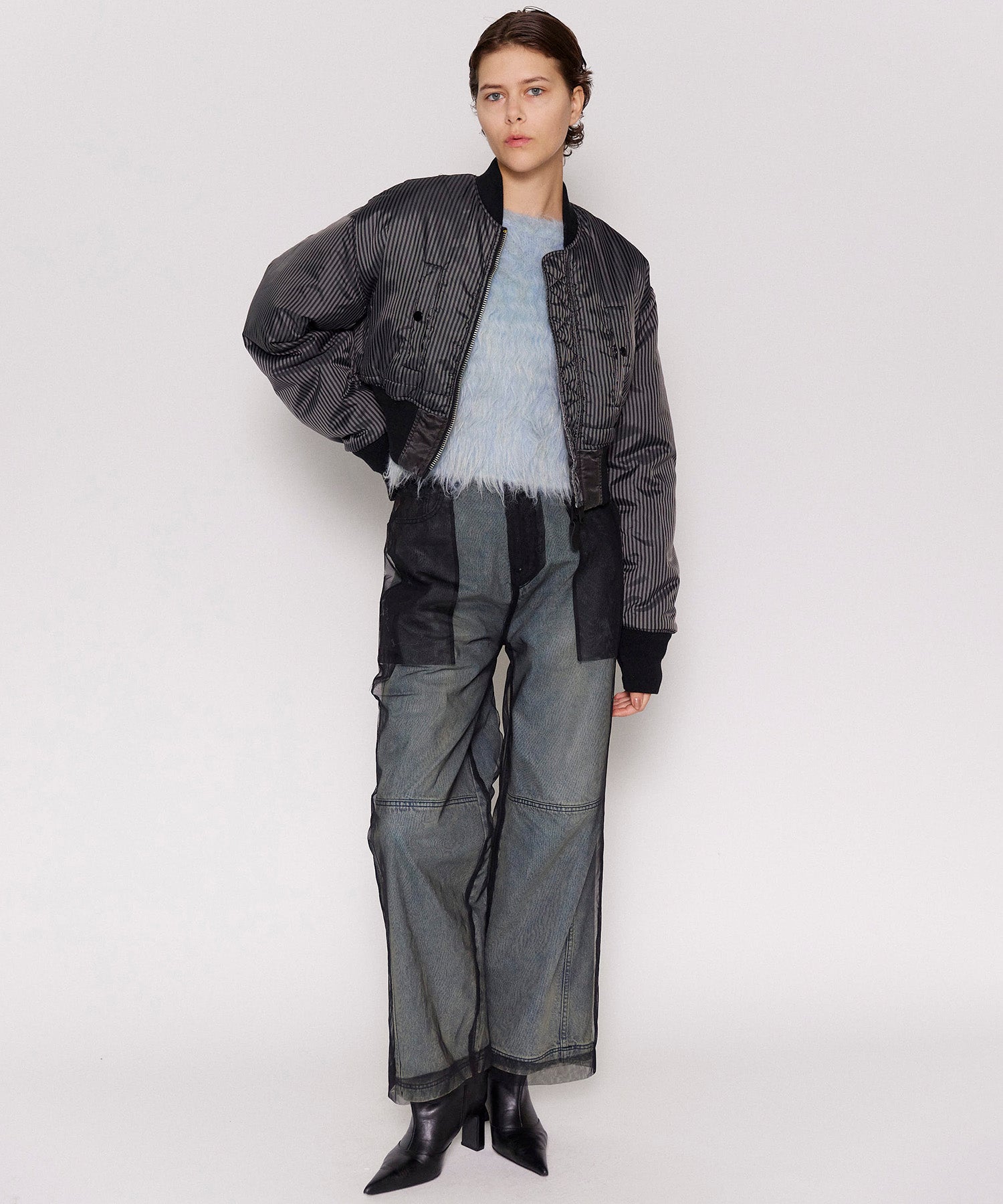 SALE】Fluffy Shaggy Knit Pullover