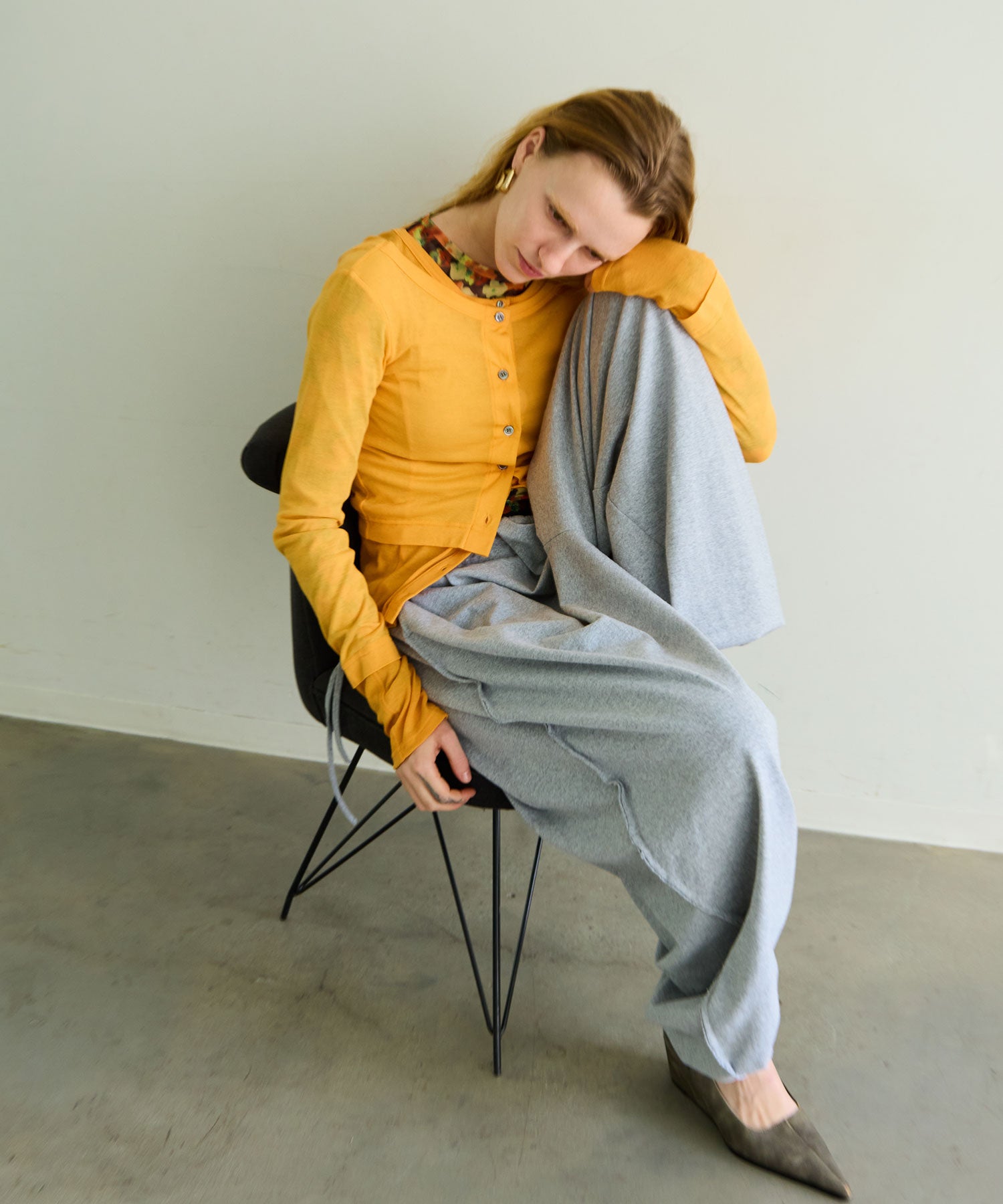 2way Neck Bicolor Comfort Top