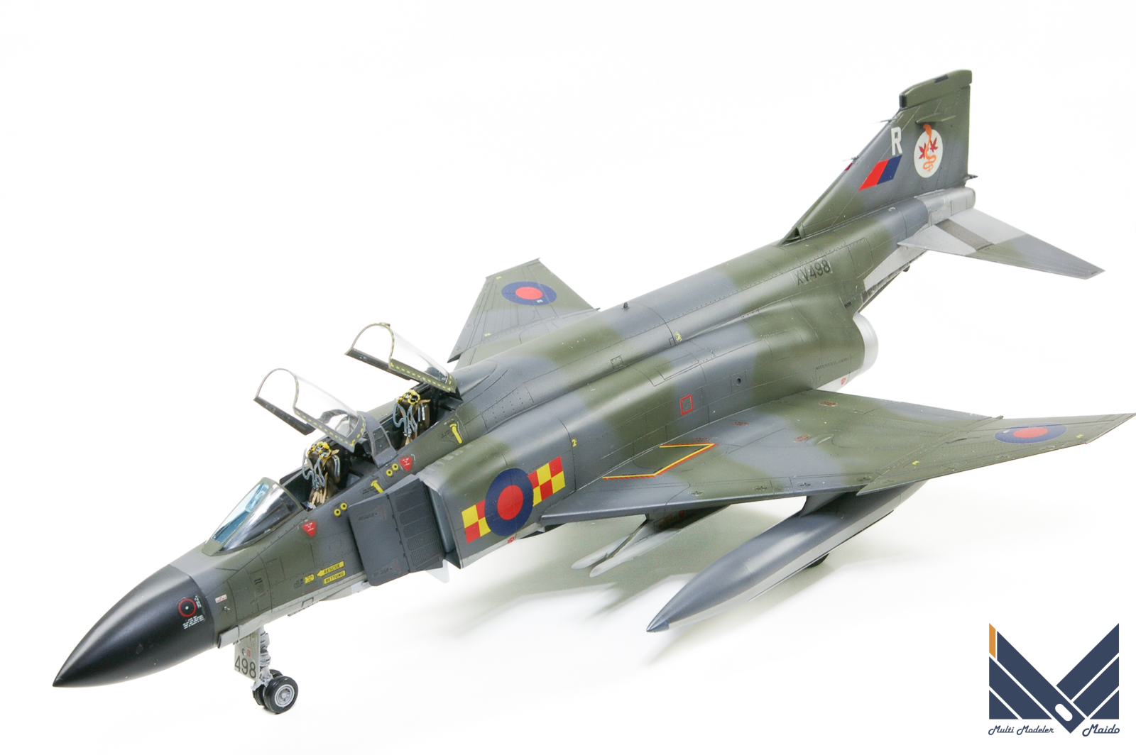 ハセガワ 1/48 F-4 ブリティッシュファントム FGR.2 完成品 HASEGAWA