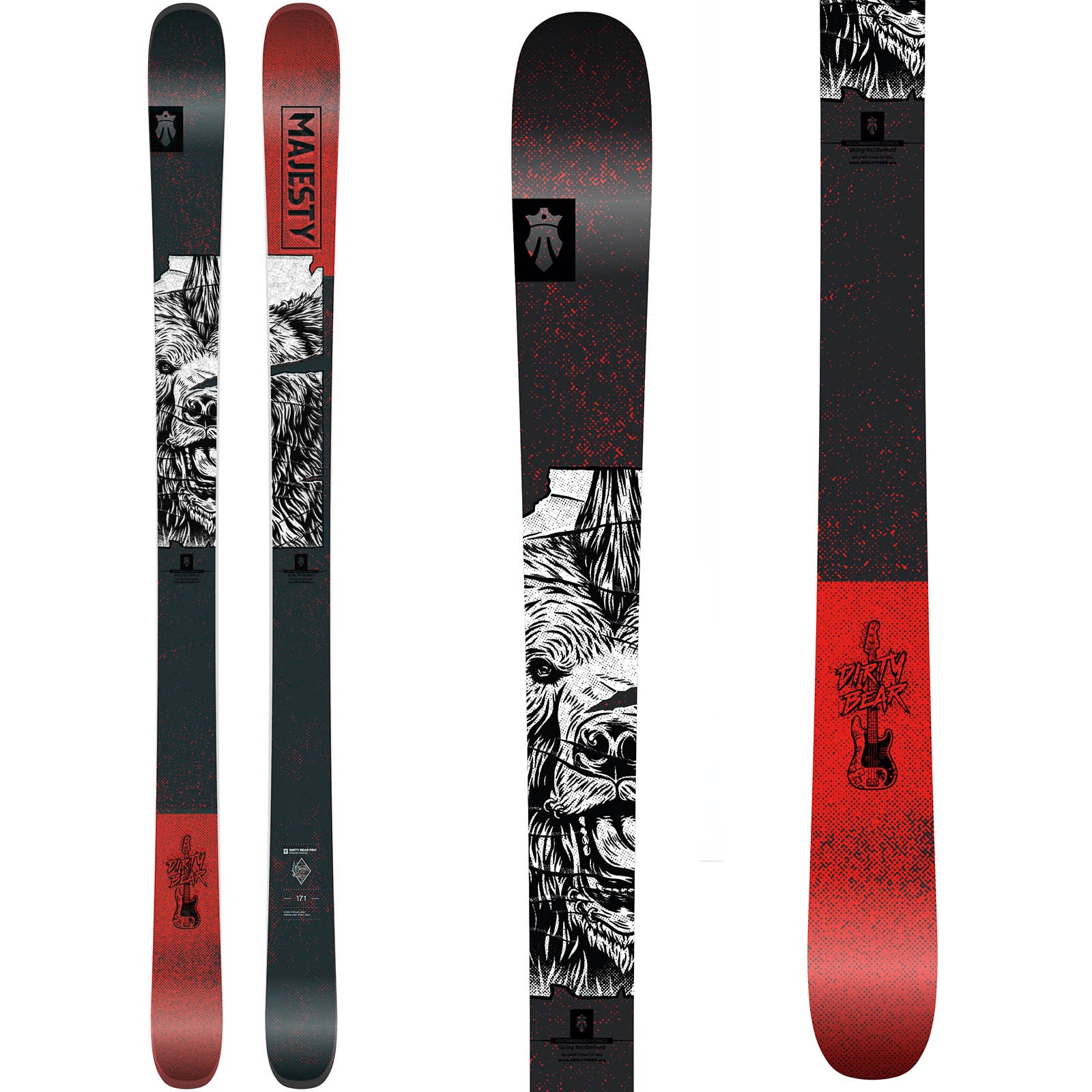 Dirty Bear Pro | Skiing Re//Defined | MAJESTY Skis