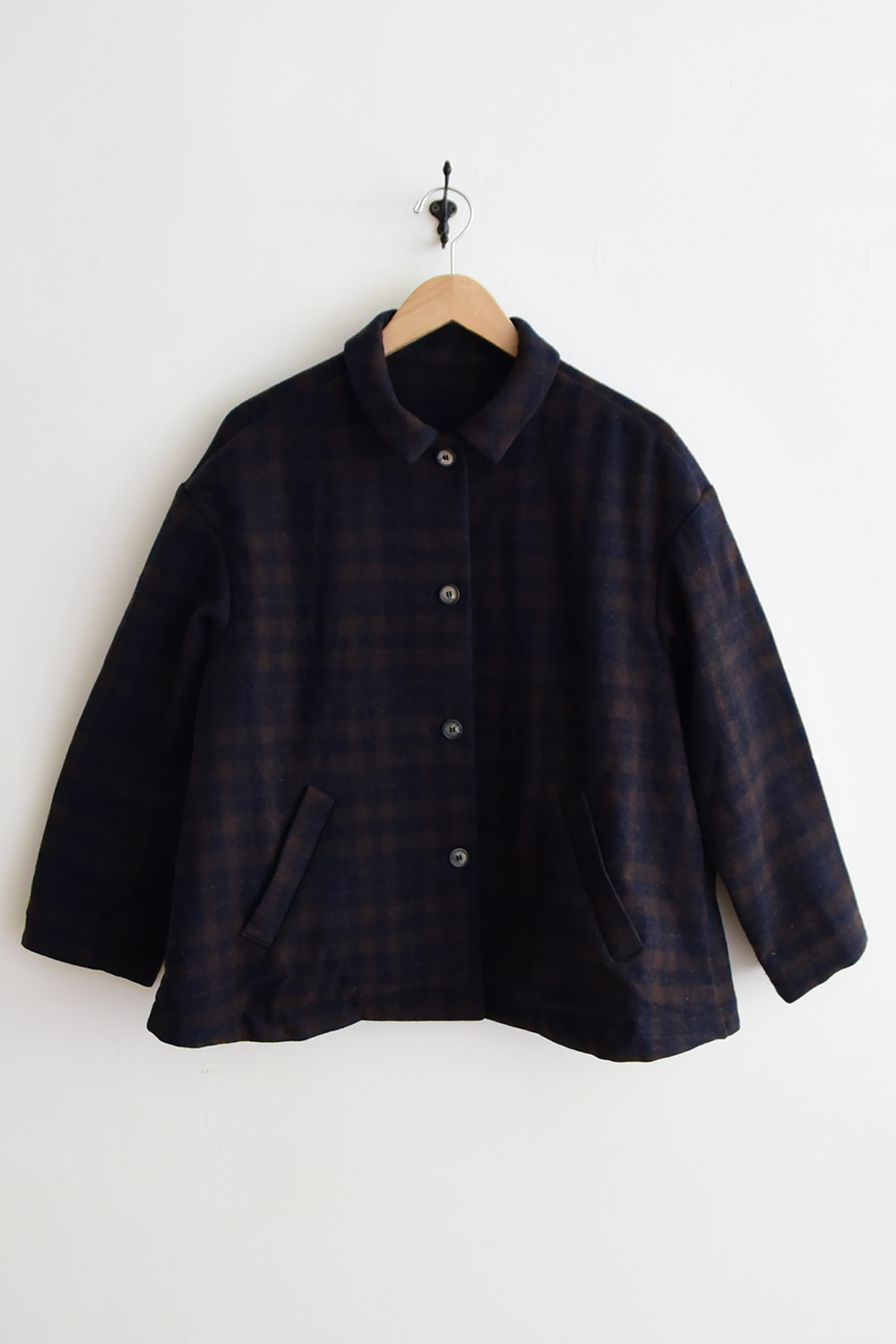 BergFabel、バーグファベル、made in Italy、wool cotton jacket