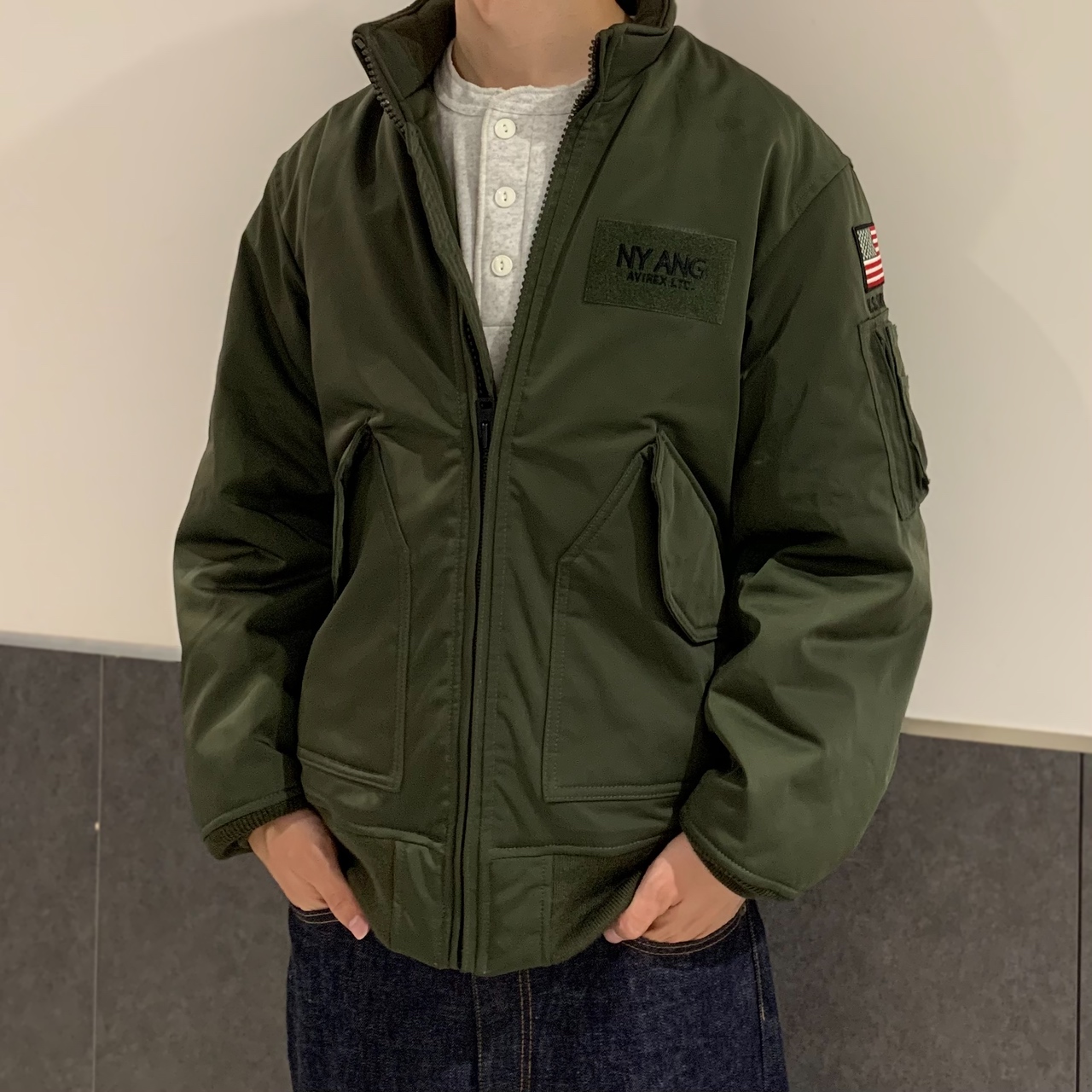 AVIREX AIR NATIONAL GUARD JACKET |MAKI+IZE（マキプラスアイズ）