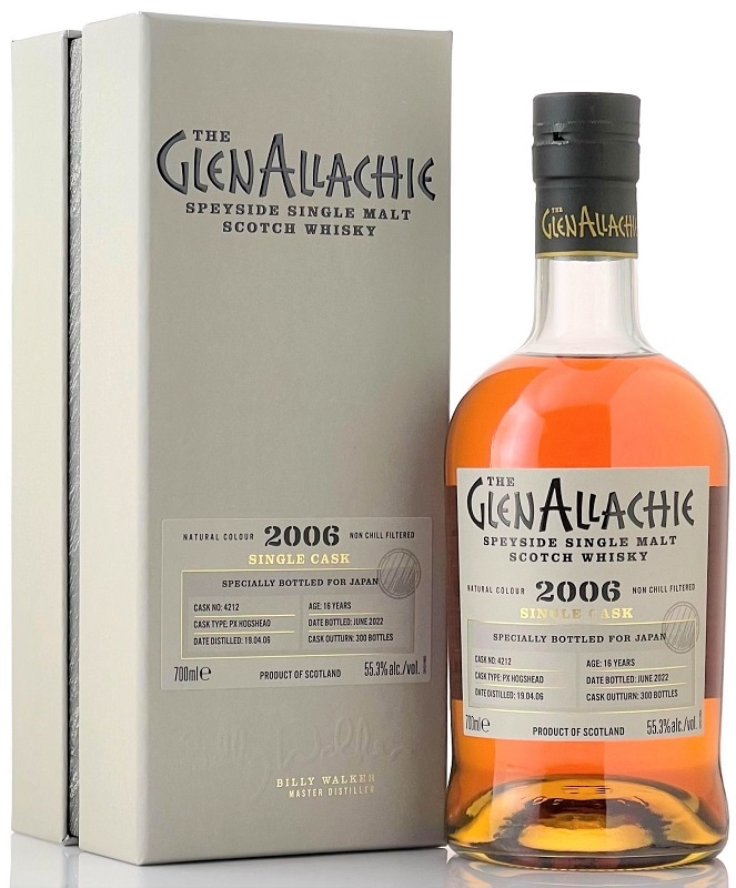 グレンアラヒー [2006] 16年 PXシェリーホグスヘッド for JAPAN