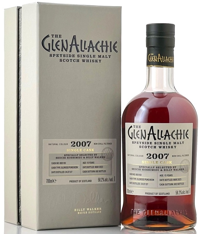 グレンアラヒー[2007] 15年 オロロソシェリーパンチョン Specially