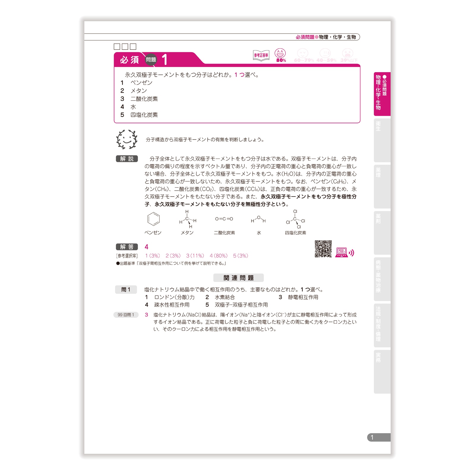 第109回国家試験既出問題集 | 国家試験対策 | 薬ゼミウェブストア