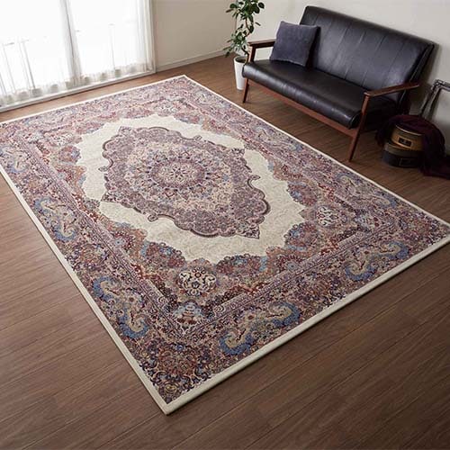 クラシック ウィルトン 重厚感のある輸入柄物カーペット 「トレヴィ