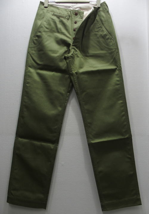 WAREHOUSE(ウエアハウス)Original Vintage Chinoes [Lot.1082 MILITARY