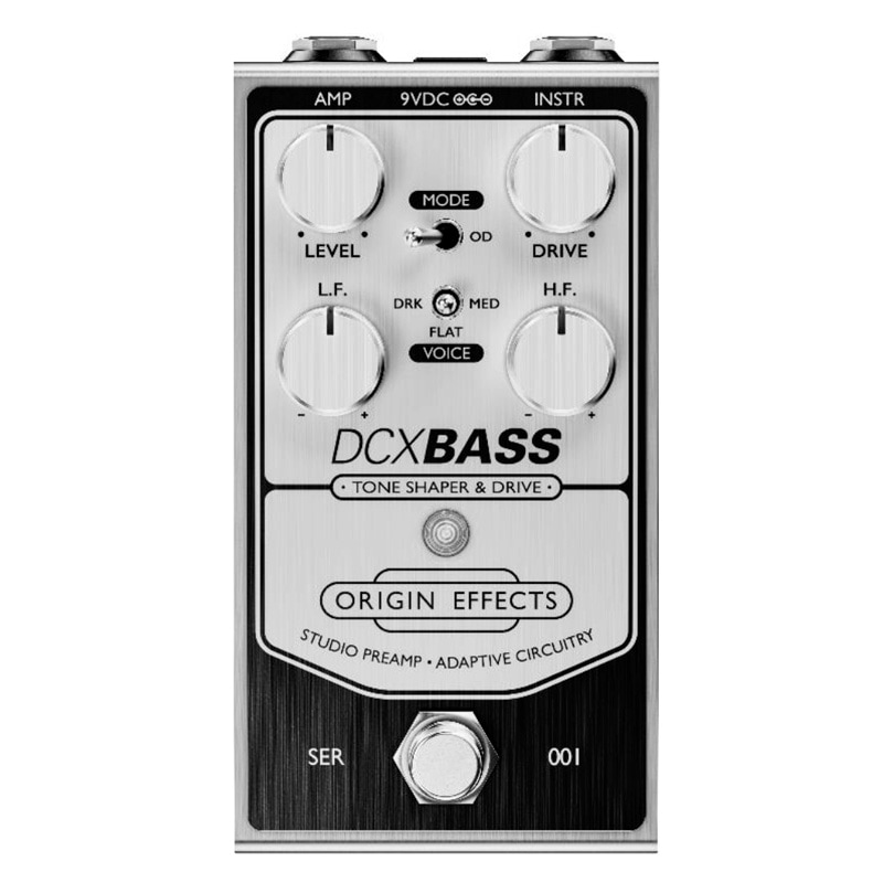 ORIGIN EFFECTS / DCX Bass ベース用オーバードライブ 【国内正規品