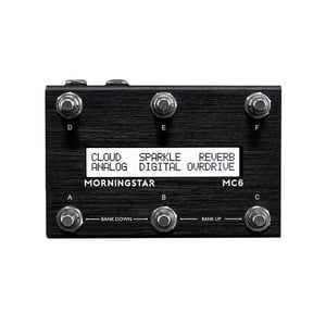 Morningstar FX / MC6 MKII Fully Programmable MIDI Controller w/ 6