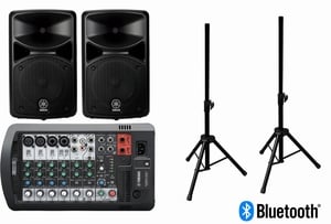 YAMAHA ヤマハ / STAGEPAS400BT ミニスピーカースタンドセット | 簡易