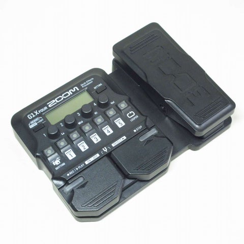 無償オンラインユーザー登録で安心の3年間製品保証】ZOOM / G1X FOUR