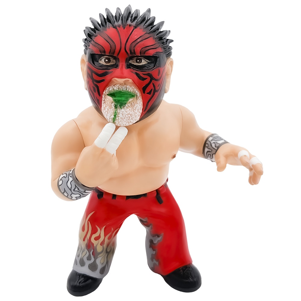 16dソフビコレクション033 グレート・ムタ ByeBye引退Ver.[赤