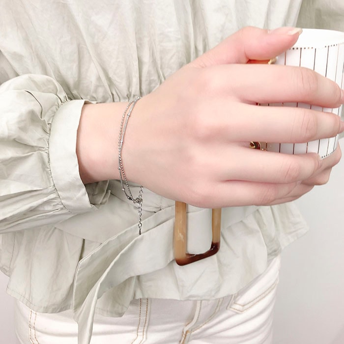 ブレスレット ダブル ボール チェーン | ブレスレット,ブレスレット