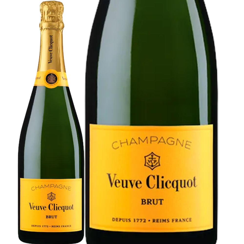 Veuve Clicquot Brut 4本セット 750ml ヴーヴ・クリコ イエロー