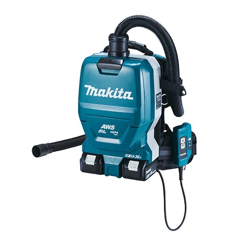 マキタ 充電式背負集じん機 VC665DZ 18V+18V対応（本体のみ) (ホース