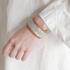 MARIA RUDMAN マリアルドマン : 19-THE SHOW RING (leather) リング