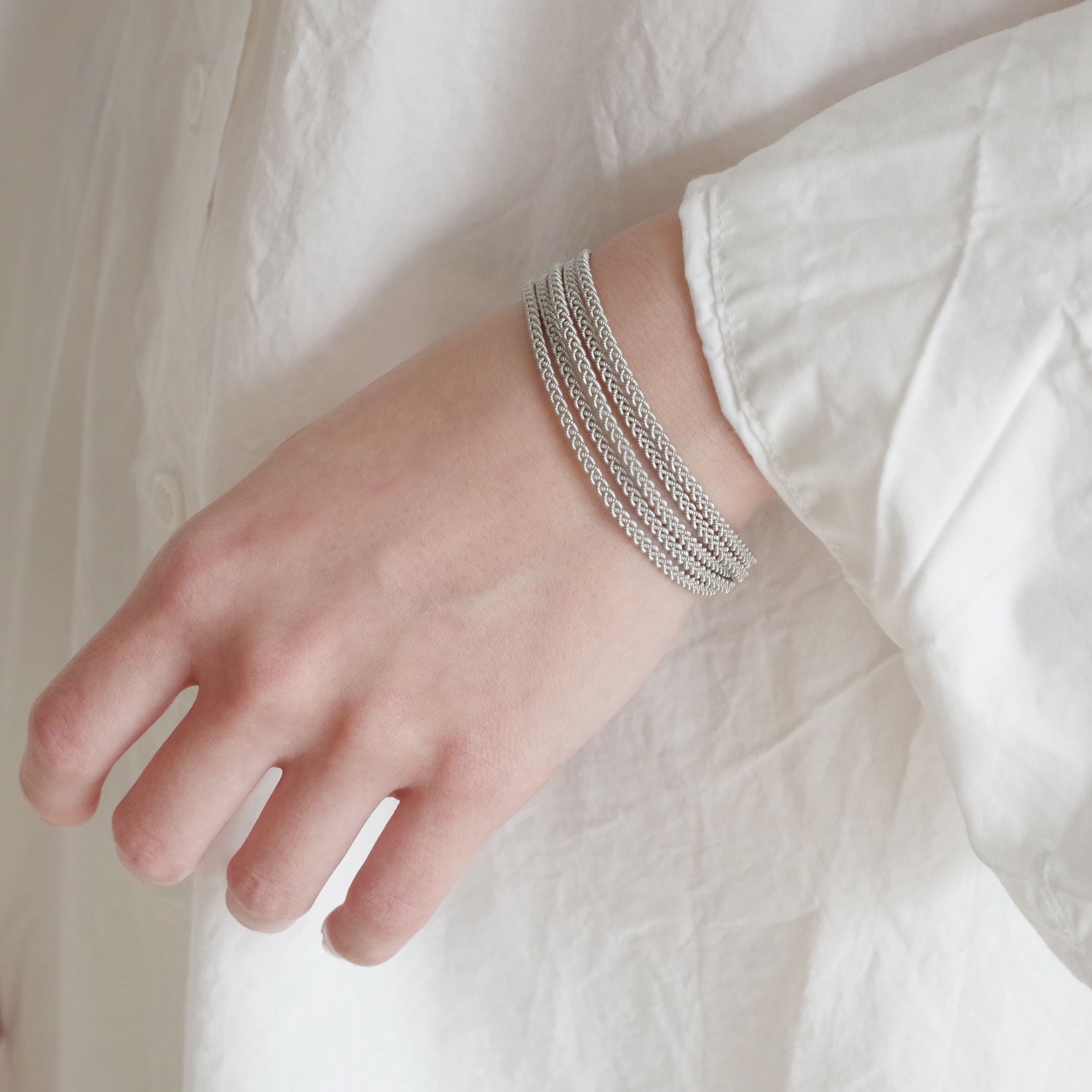 MARIA RUDMAN マリアルドマン : KATARINA ピューターブレスレット