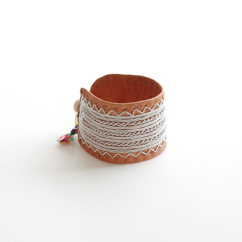 MARIA RUDMAN マリアルドマン : SAMI (L) レザーブレスレット no.1